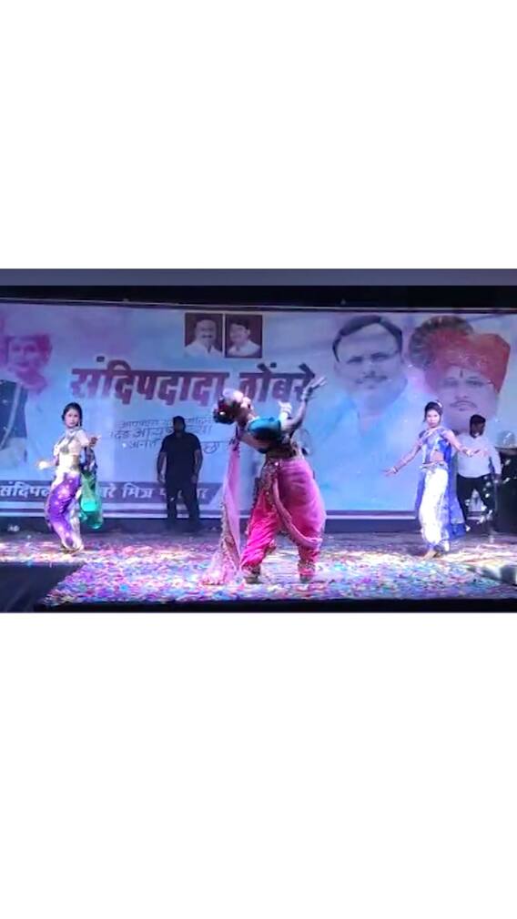 सोलापुरात गौतमी पाटीलच्या डान्सचा तडका