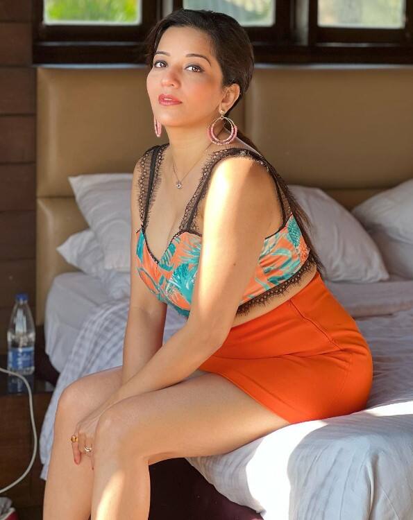 सोशल मीडियावर मोनालिसाचे पाच मिलियन्सहून अधिक फॉलोअर्स आहेत.