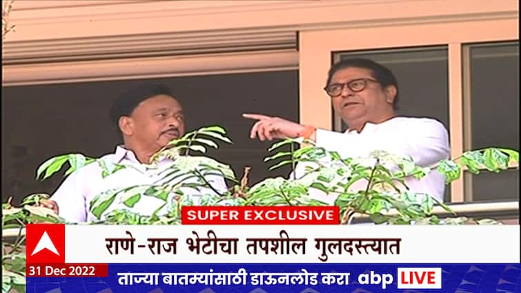 Narayan Rane Met Raj Thackeray Narayan Rane Meet Raj Thackeray नारायण राणे यांनी घेतली राज 0698