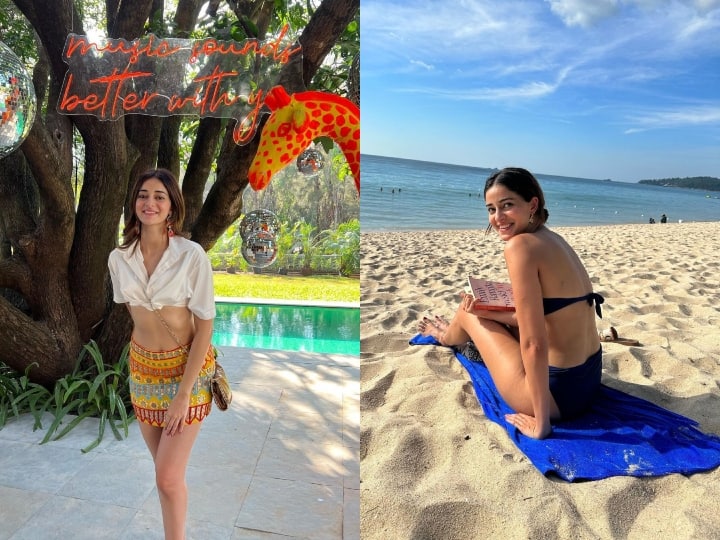 Ananya Pandey Vacation Photos: बॉलीवुड एक्ट्रेस अनन्या पांडे साल 2022 को हॉट अंदाज में विदाई दे रही हैं, थाईलैंड में नए साल का स्वागत करने पहुंची अनन्या ने बिकिनी फोटोज पोस्ट की हैं.