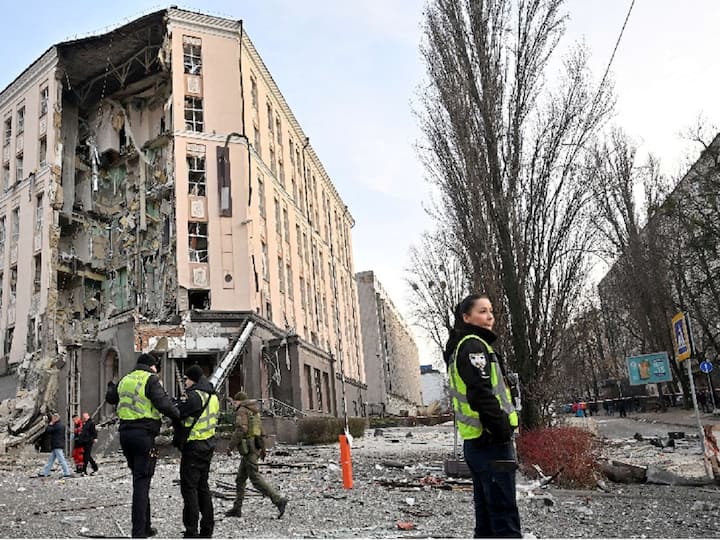 Several Blasts On Various Regions Across Ukraine, Several Dead Report Russia Kyiv Vladimir Putin Kremlin Russia Strikes At Several Ukrainian Cities, Kyiv Claims It 'Shot Down 12 Missiles': Report