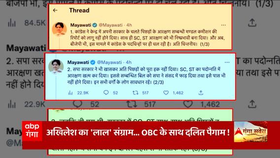 निकाय चुनाव में सियासी घमासान के बीच Mayawati की एंट्री!, कैसे सुलझेगी OBC आरक्षण की गुत्थी?
