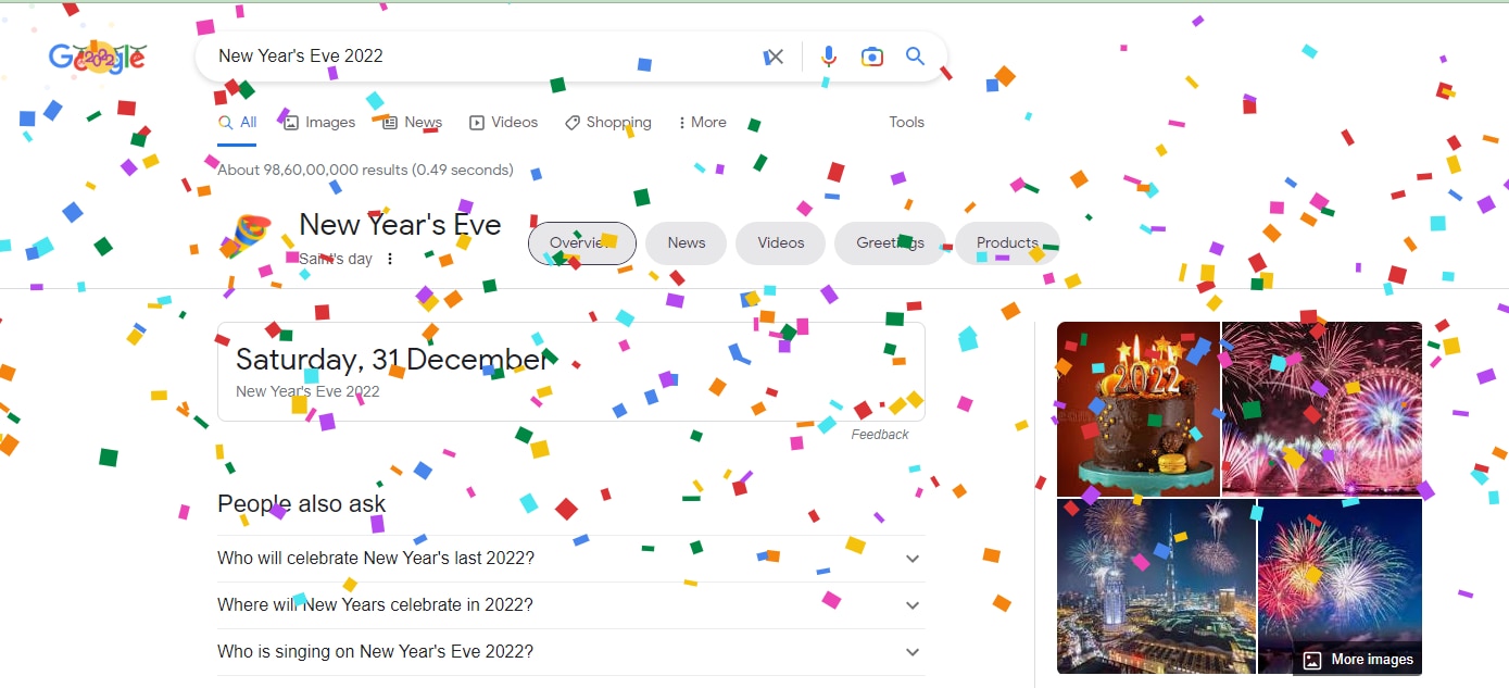 Google Doodle: नवं वर्षाच्या स्वागतासाठी गूगल सज्ज; गूगलचं खास डूडल पाहिलंत का?