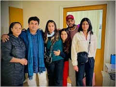 प्लास्टिक सर्जरी हुई, क्रिकेटर नितीश राणा मिलने पहुंचे, हॉस्पिटल से सामने आई बेहद खास तस्वीर