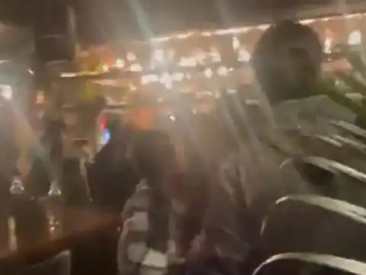 Four+arrested+for+brawl+at+Garden+Galleria+mall+in+Noida