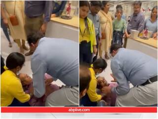 Video: शॉपिंग के दौरान शख्स को आया हार्ट अटैक... पास खड़े शख्स ने ऐसे बचा ली जान