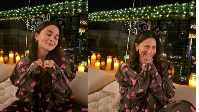 Alia Bhatt:  Alia Bhatt celebrated new year with family, share photos in social media Alia Bhatt: রাতপোশাকে ঘরোয়া পার্টিতে ২০২৩-কে শুভেচ্ছা নতুন মা আলিয়ার