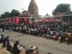 नव वर्ष पर बड़े हनुमान मंदिर में भंडारा, साधु-संतों के लिए आयोजित किया गया कंबल वितरण कार्यक्रम