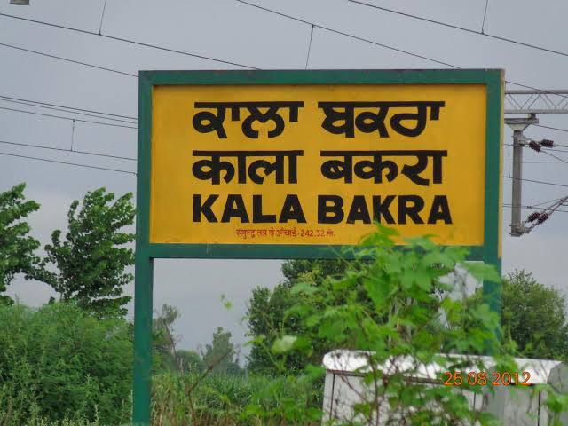 काला बकरा रेलवे स्टेशन: पंजाब के जालंधर के एक गांव के तहत पड़ने वाले इस स्टेशन के इलाके में किसी जमाने में काले बकरों की तस्करी न की जाती है. खैर, मजाक से इतर बात ये है कि यहां पर काला बकरा दिखे न दिखे, काला बकरा स्टेशन जरूर दिखेगा.