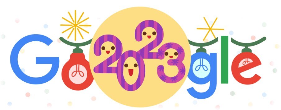 Google Doodle 2023 : சிரிப்பும்.. மத்தாப்பும்.. புத்தாண்டை வரவேற்கும் விதமாக கூகுள் வெளியிட்ட சிறப்பு டூடுல்..