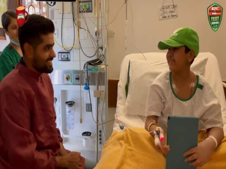 Babar Azam met Pakistan’s number-1 fan, talked to Mohammad Rizwan as well, see VIDEO