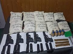 J&K Police Seizes Huge Cache of Weapons & Drugs In Kupwara, Arrests 1