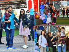 Prithvi Ambani Birthday Bash: पृथ्वी अंबानी के बर्थडे बैश में लगा सितारों का मेला, बच्चों के साथ कूल लुक में पहुंचे करण जौहर