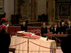 In Pics: Pope Benedict XVI's Mortal Remains Lie In State At St. Peter’s Square, Mourners Pay Last Respects