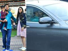 Prithvi Ambani Birthday Bash: 4.5 करोड़ की चमचमाती Lamborghini Urus से बेटे का बर्थडे मनाने पहुंचे श्लोका-आकाश अंबानी, देखें तस्वीरें