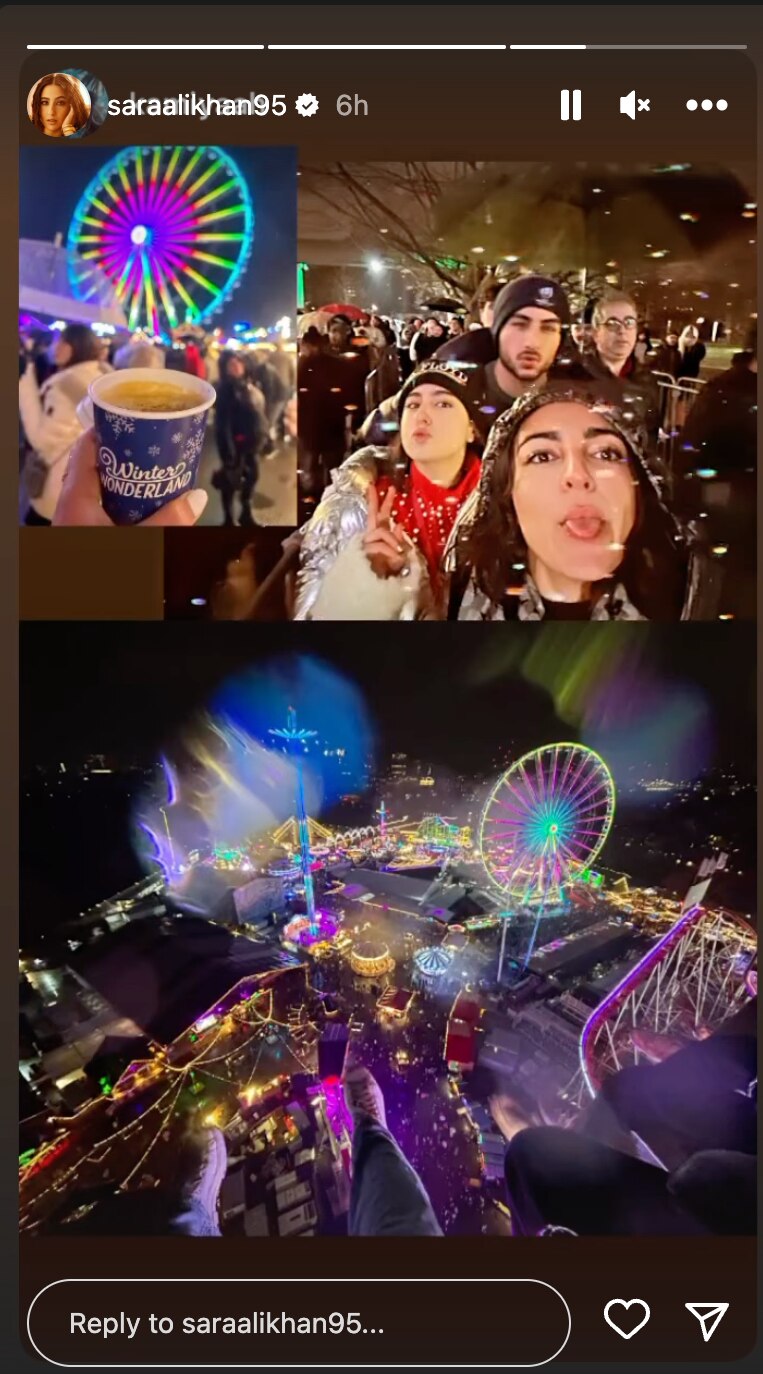 Are Sara Ali Khan, Kartik Aaryan Celebrating New Year In London Together? Here's Proof