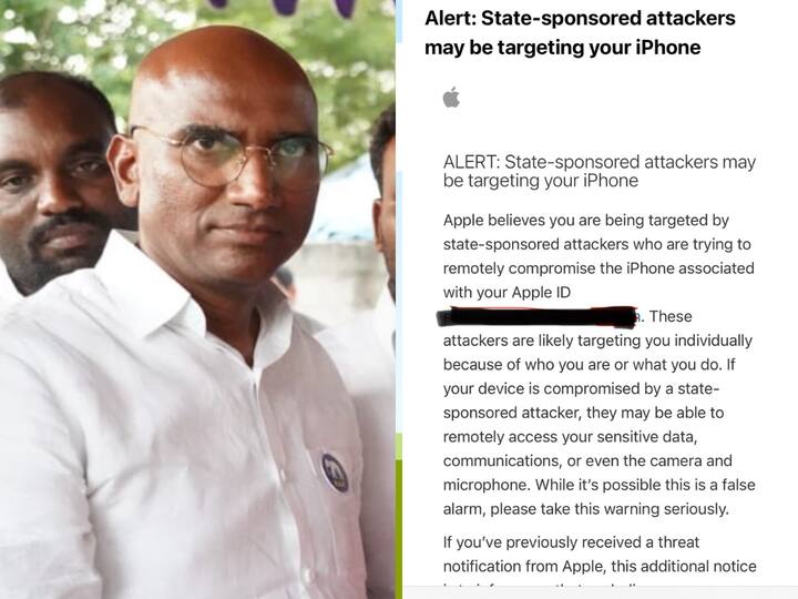 BSP leader RS ​​Praveen accused Telangana government of hacking his phone. Rs Praveen Phone Tapping : తెలంగాణ సర్కార్‌పై ఫోన్ హ్యాకింగ్ విమర్శలు - యాపిల్ చెప్పిందంటున్న ఆర్ఎస్ ప్రవీణ్ !