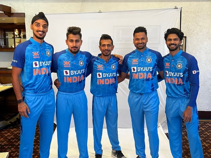 Team India New Jersey: KILLER will be new sponsor of Indian Jersey's kit form T20 series against Sri Lanka Team India New Jersey: श्रीलंका सीरीज से पहले टीम इंडिया की जर्सी में हुआ बदलाव, सामने आई तस्वीर