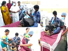 Villupuram : அமைச்சர் மஸ்தான் திடீர் விசிட்; அவசரகதியில் நோயாளியின் கிழிந்த படுக்கையை மாற்றிய ஊழியர்கள்