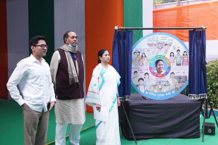 'আমাকে কাউকে হেল্প করতে হয় না। কাউকে আমাকেও হেল্প করতে হয় না। আমার বাড়ির বউদের প্রশংসা করি। আমি পাড়ার দোকান থেকে মাথার ক্লিপ কিনে দিলে তাতেই খুশি। একটা পুজোতে শাড়ি দিলে মুখটা হাসিতে জ্বলজ্বল করে। কারণ তাঁরা এভাবেই তৈরি হয়েছে।'