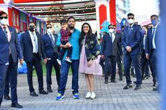 Prithvi Ambani Birthday Bash: बेटे पृथ्वी के बर्थडे बैश में वनपीस ड्रेस में दिखीं श्लोका, सामने आईं शानदार अरेंजमेंट की तस्वीरें