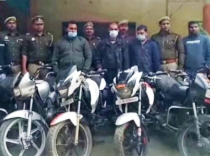 Muzaffarnagar Police arrested 3 accused of interstate vehicle thief gang, 13 bikes recovered Muzaffarnagar News: मास्टर चाबी से उड़ा लेते थे बाइक, अंतर्राज्यीय वाहन चोर गिरोह का पर्दाफाश, 13 बाइक बरामद