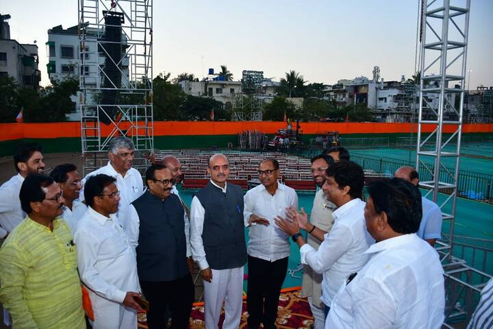 नड्डा यांच्या सभेची अंतिम तयारी भाजपकडून करण्यात आली आहे.