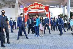 Prithvi Ambani Birthday Bash: बेटे पृथ्वी के बर्थडे बैश में वनपीस ड्रेस में दिखीं श्लोका, सामने आईं शानदार अरेंजमेंट की तस्वीरें