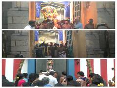 ஒரே அத்திமரத்திலான கோழிகுத்தி வானமுட்டி பெருமாள், பரிமளரெங்கநாதர் கோயில்களில் சொர்க்கவாசல் திறப்பு