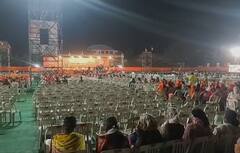 PHOTO: भाजप राष्ट्रीय अध्यक्षांच्या औरंगाबादेतील सभेत रिकाम्या खुर्च्यांचीच चर्चा अधिक! जेपी नड्डांचं भाषण सुरु असतानाच अर्धे मैदान रिकामे