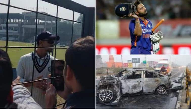 ishan kishan stunned when fans inform him rishabh pant car accident watch video Rishabh Pant Accident: ਰਿਸ਼ਭ ਪੰਤ ਦੇ Accident ਦੀ ਖਬਰ ਸੁਣ ਕੇ ਦੰਗ ਰਹਿ ਗਏ ਈਸ਼ਾਨ ਕਿਸ਼ਨ, ਵੇਖੋ ਵੀਡੀਓ 'ਚ ਉਨ੍ਹਾਂ ਦਾ Reaction