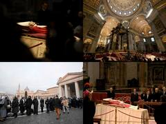 In Pics: Pope Benedict XVI's Mortal Remains Lie In State At St. Peter’s Square, Mourners Pay Last Respects