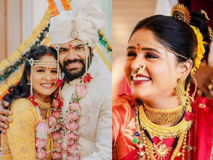 Akshaya Deodhar and Hardeek Joshi one month wedding anniversary Akshaya Deodhar: लग्नाला एक महिना पूर्ण झाल्यानंतर अक्षयानं शेअर केला व्हिडीओ; म्हणाली, 'मी तयार नव्हते'