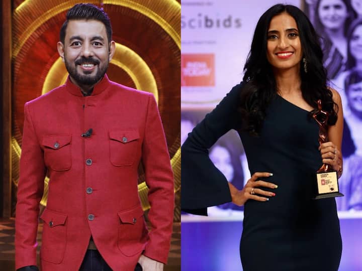 सोनी एंटरटेनमेंट के फेमस रियलिटी शो 'शार्क टैंक इंडिया' का पहला सीजन दर्शकों को खूब पसंद आया था. शो की लोकप्रियता देख अब इसके दूसरे सीजन (Shark Tank India 2) का भी आगाज हो चुका है. इस सीजन की पैनलिस्ट में ‘कार देखो ग्रुप’ के फाउंडर अमित जैन, बोट (boAt) के को- फाउंडर और सीएमओ अमन गुप्ता, लेंसकार्ट के सीईओ पीयूष बंसल, शुगर कॉस्मेटिक्स की को- फाउंडर और सीईओ विनीता सिंह, शादी.कॉम के फाउंडर अनुपम मित्तल और एमक्योर फार्मास्यूटिकल्स की कार्यकारी निदेशक नमिता थापर शामिल हैं. चलिए बात करते हैं इनके नेट वर्थ की.
