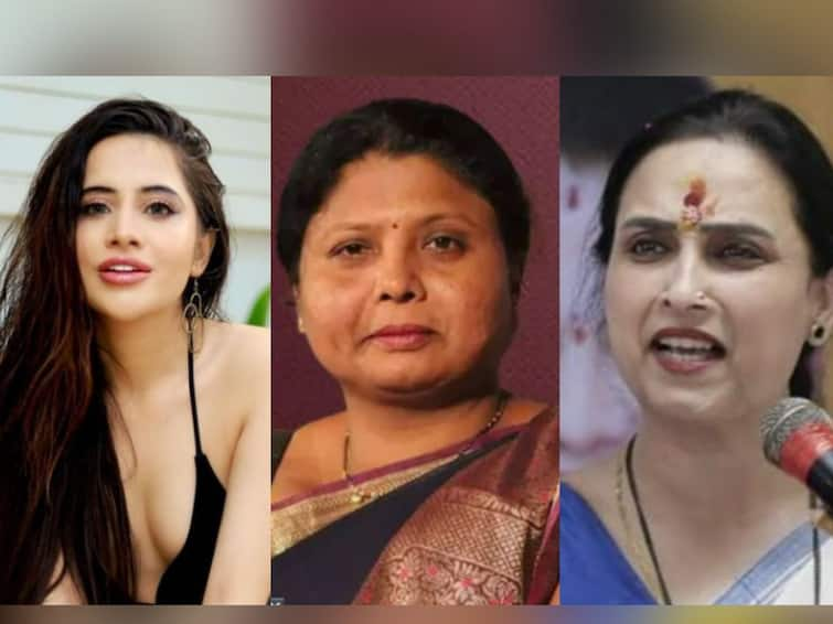 Sushma Andhare share post on Urfi Javed and Chitra Wagh twitter war share photo of Amruta Fadnavis Ketaki Chitale Kangana Ranaut Sushma Andhare: उर्फी जावेद-चित्रा वाघ वादात आता सुषमा अंधारेंची उडी; अमृता फडणवीस, केतकी चितळे अन् कंगनाचे फोटो शेअर करुन म्हणाल्या...