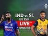IND vs SL T20I Score Live: पहिल्या टी20त भारताचा थरारक विजय, श्रीलंकेचा दोन धावांनी पराभव