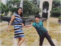 Gruhalaskhmi Kasthuri: 'ఇంటింటి గృహలక్ష్మి' కొడుకుతో చూశారా ఎలా ఎంజాయ్ చేస్తుందో!