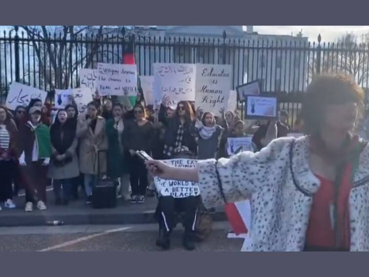 Afghan Americans Stage Protest Against Taliban Atrocious Ban On Women Education Afghan Americans Stage Protest Against Taliban's Atrocious Ban On Women's Education