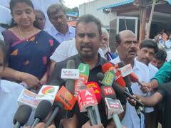 ’திமுக அடிமைகளாக கம்யூனிஸ்ட்கள், காங்கிரஸ்காரர்கள் இருக்கின்றனர்’ - எஸ்.பி.வேலுமணி பேச்சு