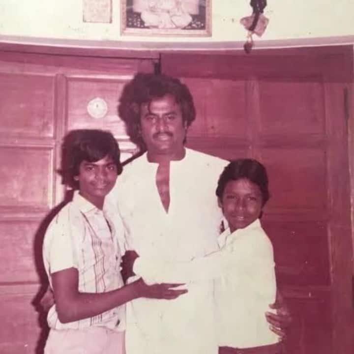 சிறு வயதில் ரஜினியுடன் லாரன்ஸ்