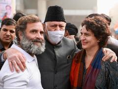 राहुल गांधी के साथ भारत जोड़ो यात्रा में शामिल हुए फारूक अब्दुल्ला, यूं मिलाया गले