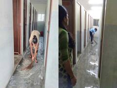 கழிவறையை கழுவச்சொல்லும் வார்டன்.. மீறினால்..!? மாணவிகளுக்கு நேர்ந்த கொடுமை!