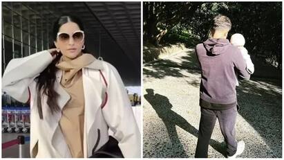 Sonam Kapoor shares sweet photo of husband Anand Ahuja and son Vayu New Year 2023: સોનમ કપૂરે નવા વર્ષ પર પુત્ર વાયુની બતાવી ઝલક, ચાહકોને નવા વર્ષની પાઠવી શુભેચ્છા