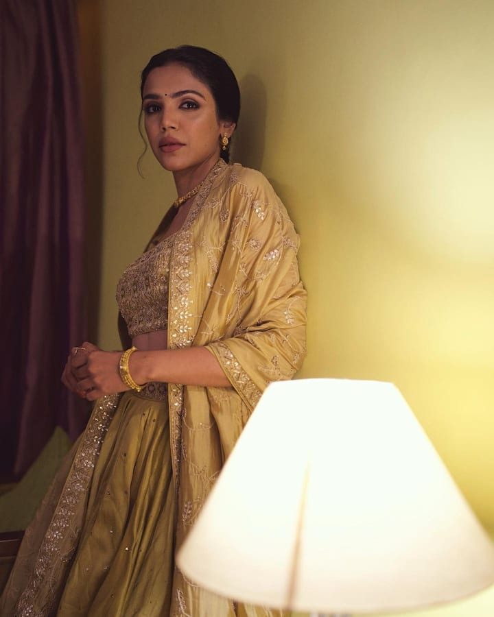 तिचा हा लूक सोशल मीडियावर सध्या व्हायरल होत आहे. (फोटो सौजन्य :shriya.pilgaonkar/इंस्टाग्राम)