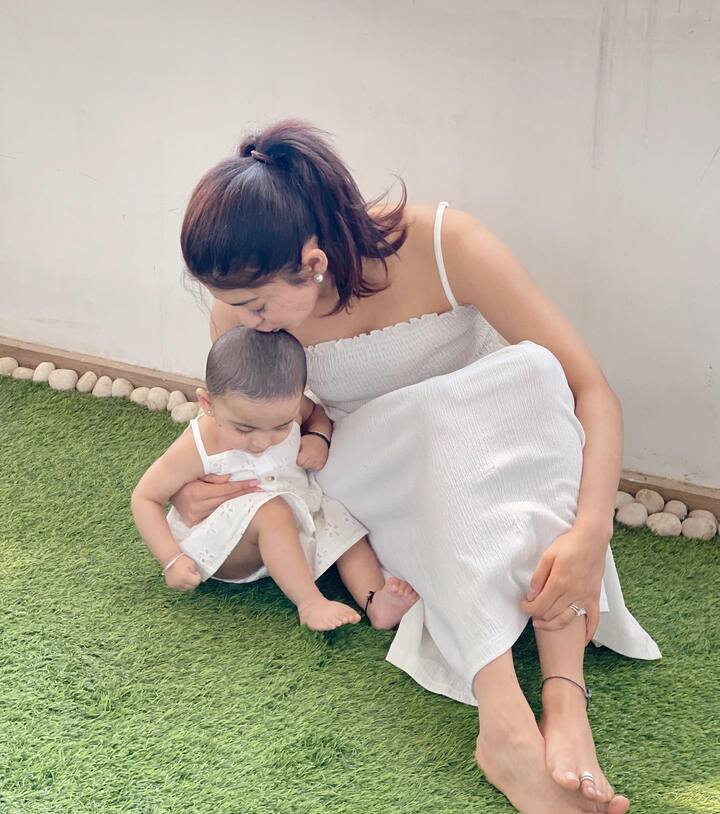 ప్రణీత సుభాష్ కూతురి ఫోటోలు -Image Credit: Pranitha Subhash/Instagram