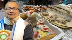 শুভেন্দুর গড়ে পিঠেপুলি উৎসব, মঙ্গলে অন্য মেজাজে কুণাল ঘোষ