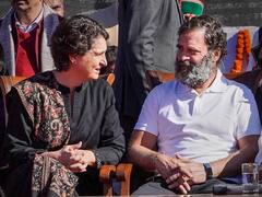 Watch: 'इधर देखो, मेरे बड़े भाई... तुम पर गर्व है, तुम योद्धा हो', राहुल के स्वागत में प्रियंका का बीजेपी पर तंज