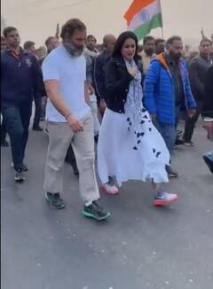 Bharat Jodo Yatra: રાહુલ ગાંધીની ભારત જોડો યાત્રામાં સામેલ થઈ કામ્યા પંજાબી, જુઓ તસવીરો