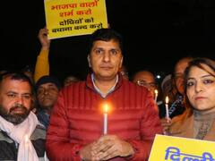 कंझावला मामले को लेकर AAP का जंतर-मंतर पर कैंडल मार्च, कहा- आरोपियों को बचा रही है दिल्ली पुलिस