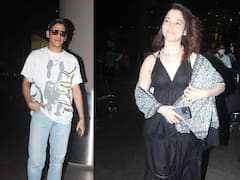 Tamannaah Vijay Varma: వైరల్ ‘కిస్’ తర్వాత తొలిసారి కనిపించిన ప్రేమ జంట